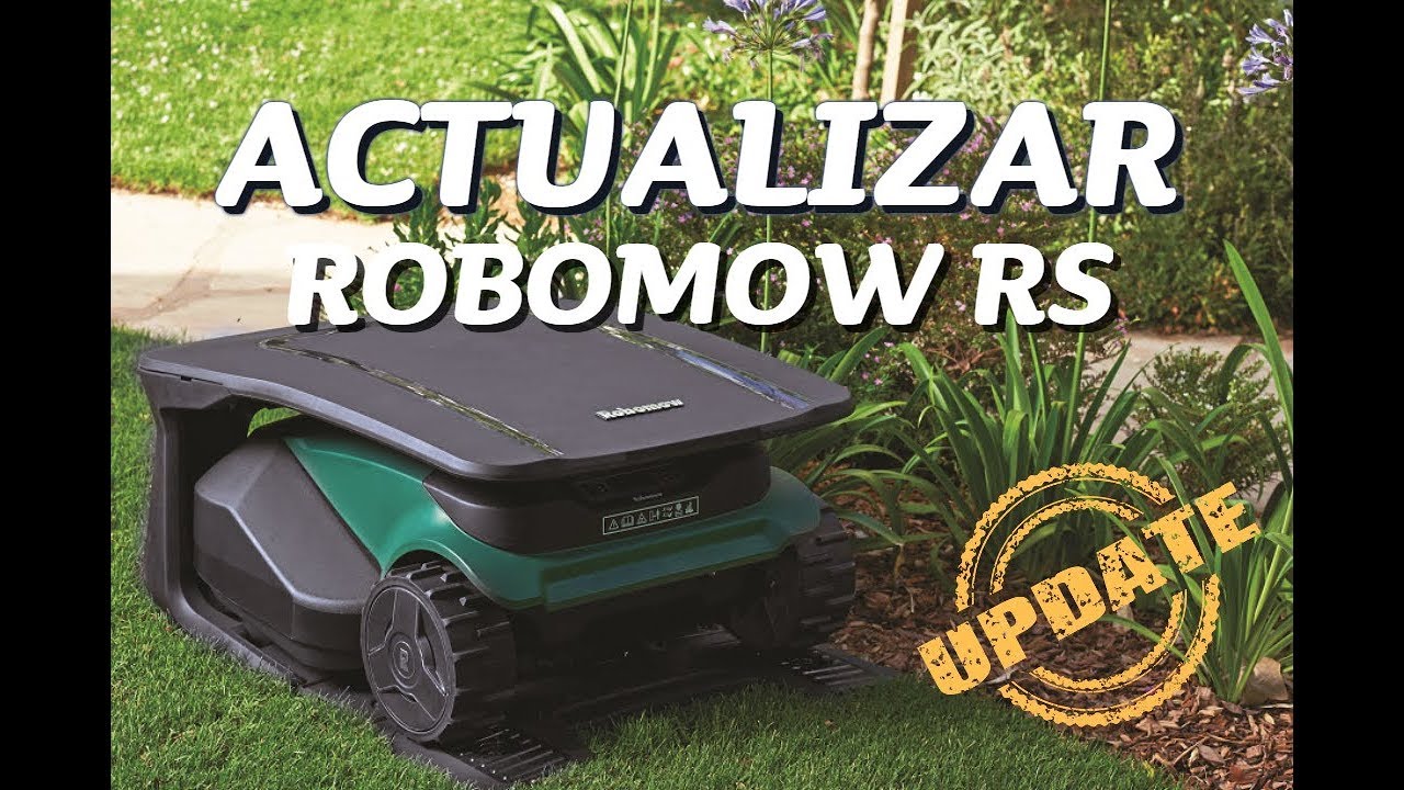 Como actualizar el software de un robot cortacésped Robomow RS/MS/TS (simplificado)