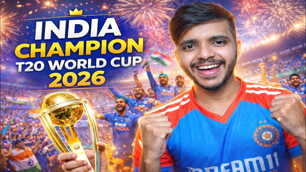 India champian T20 world cup 2026 Sanju Samson 89 run @ARsportsperson 