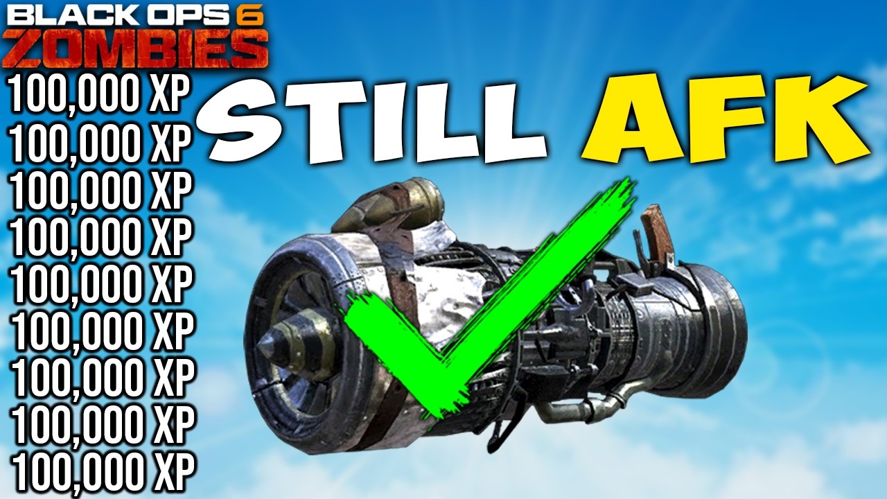 Jet Gun Glitch Patched – But THIS AFK XP Strat Still Works! | BO6 Zombies