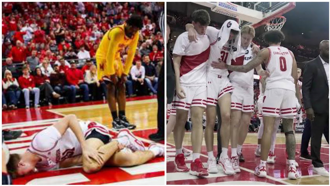 Обновление 🚨 Звезда команды Wisconsin Badgers Нолан Винтер получил травму лодыжки в матче против ...