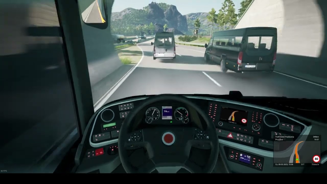 Fernbus Coach Simulator.  No commentary gameplay.
