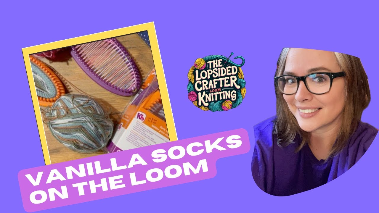 Vanilla Socks on the Loom  Complete Beginning to end