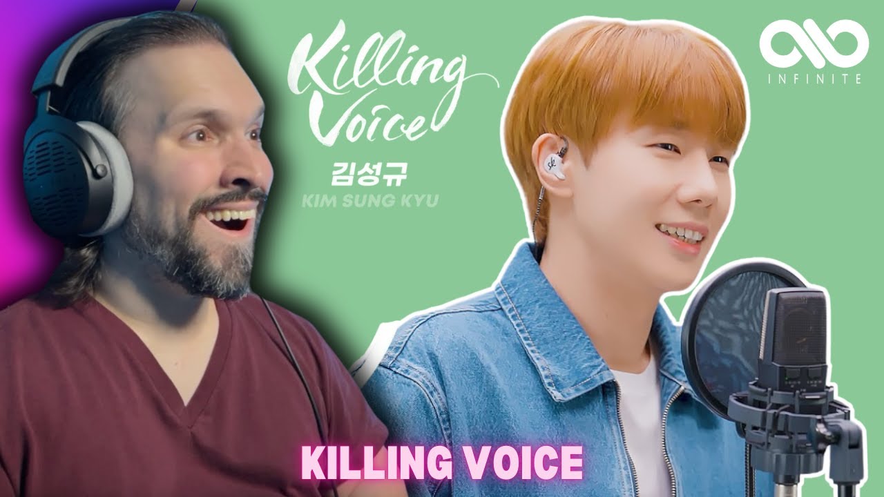 FIRST TIME Reacting To 김성규(KIM SUNG KYU)의 킬링보이스를 라이브로 (Killing Voice)