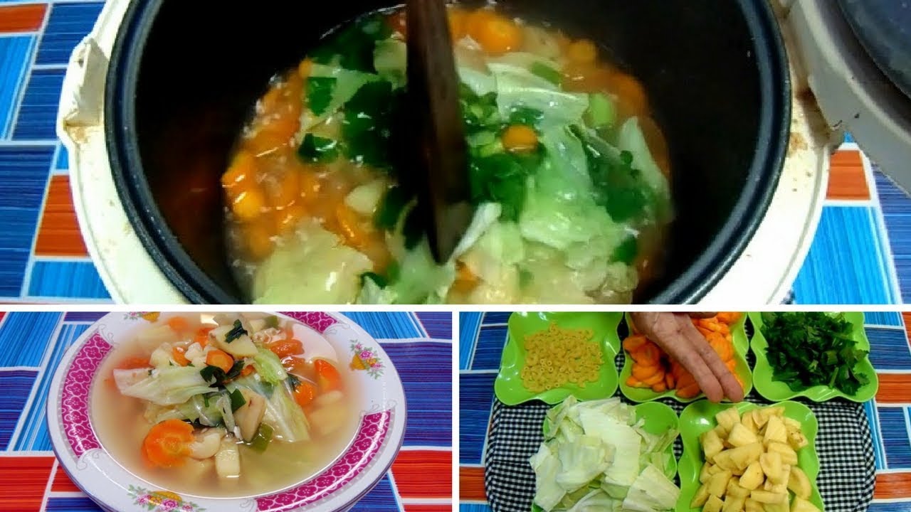 Cara Memasak Sup Menggunakan Ricecooker Ala Anak Kos