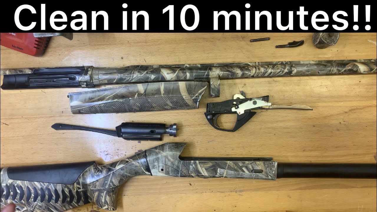 How to clean a Benelli super black eagle 3!! (Tutorial)
