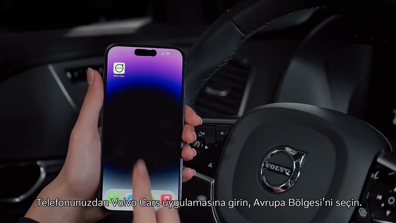 Volvo Cars Uygulması ile Otomobilimi Nasıl Eşleştirebilirim?