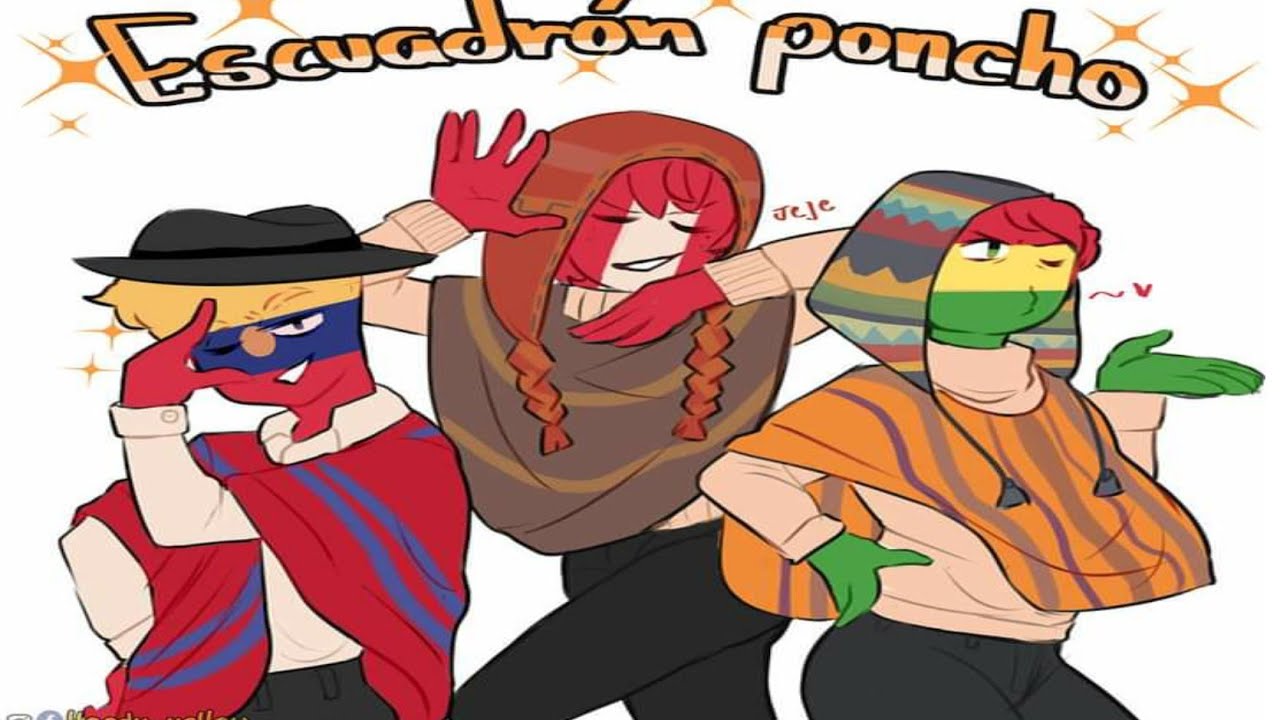 countryhumans Perú,Bolivia,Ecuador,Colombia,Panama,Brasil y Venezuela | ft. ReeTsAnt