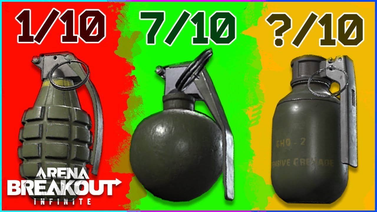 EVERYTHING about Grenades in Arena Breakout Infinite [Ultimate Nade Guide]