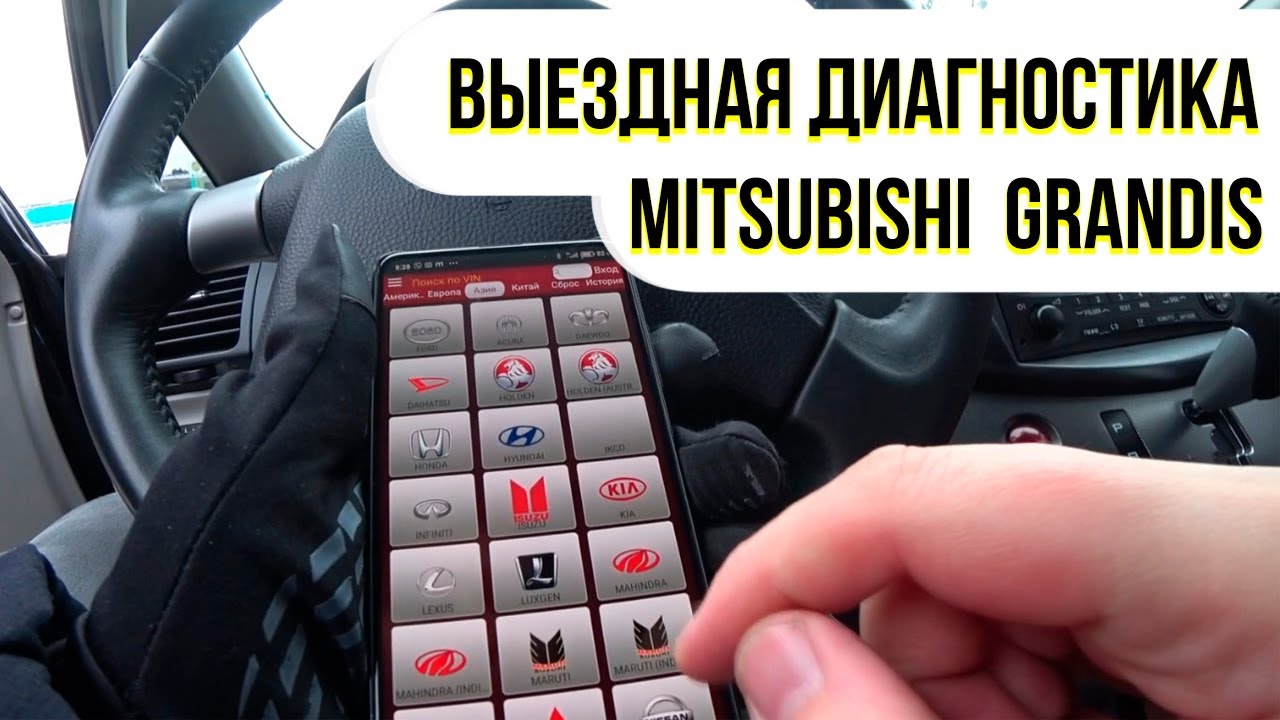 Осмотр Mitsubishi Grandis от перекупов. Автоподбор Киев