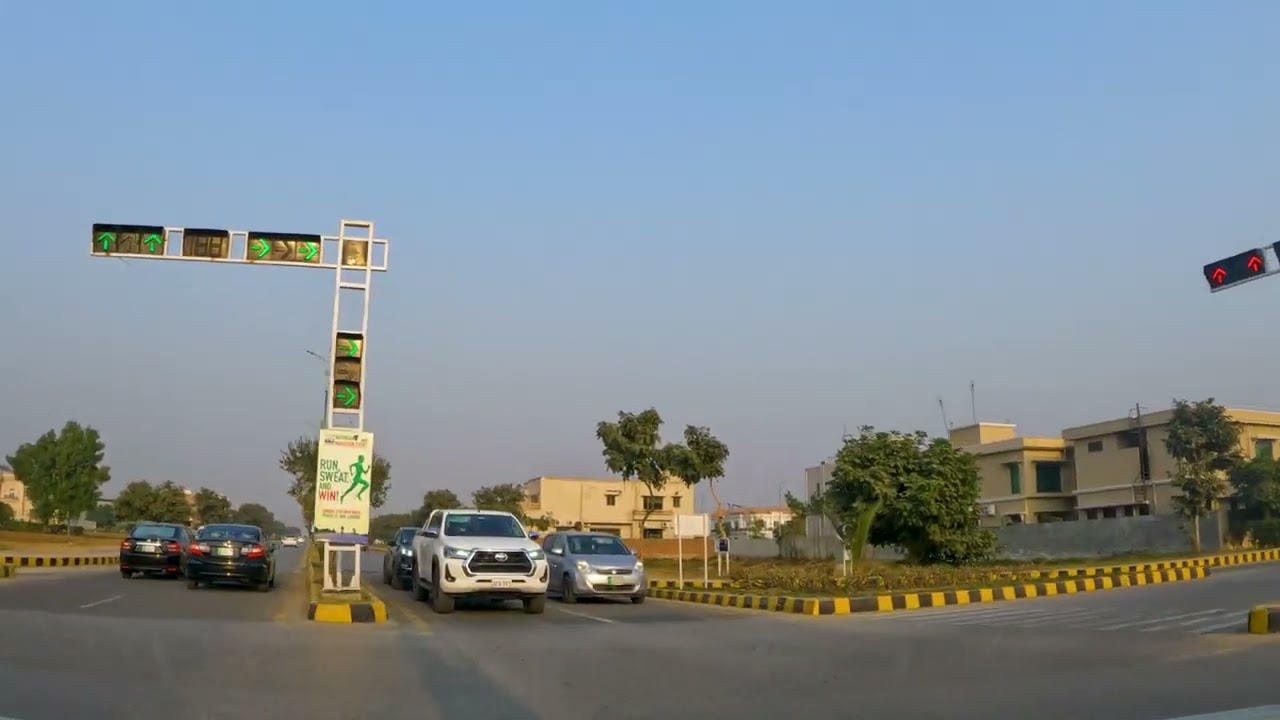 DHA Phase 6 Lahore | Car Drive | Lahore Street View | 4K