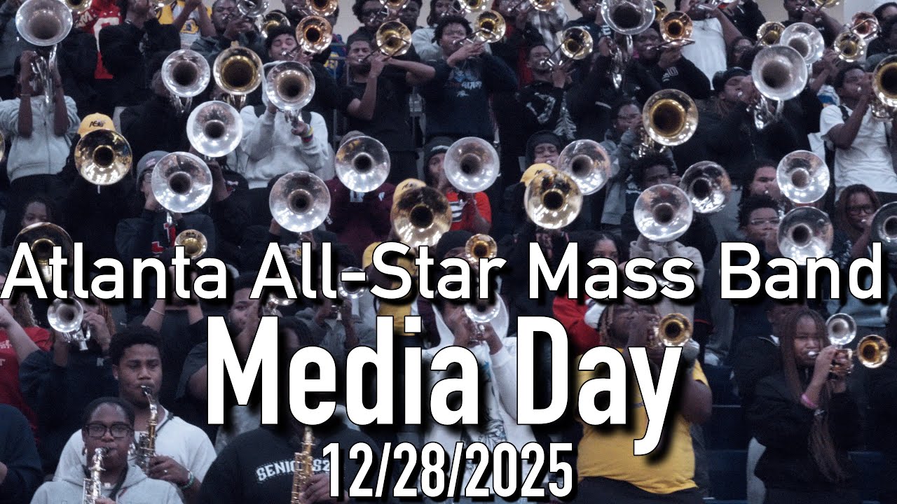 Atlanta All-Star Mass Band (AAMB) Media Day 12/28/2025