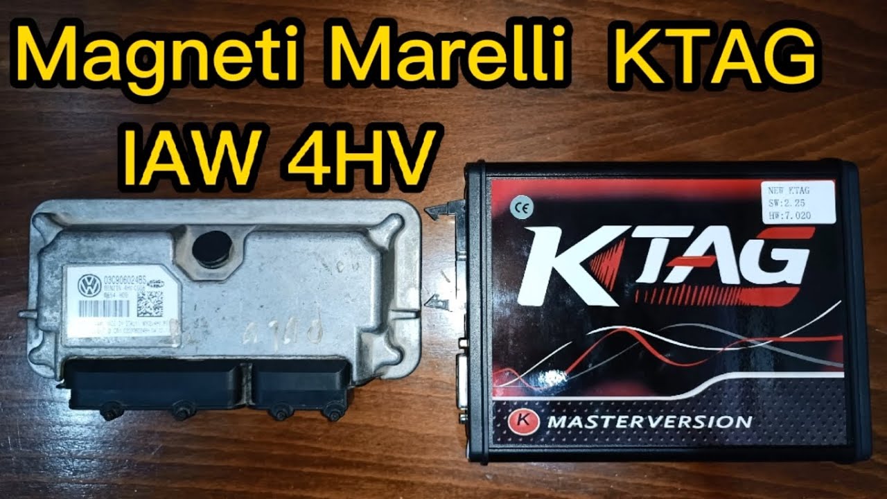Magneti Marelli IAW 4HV__KTAG Read (Lecture Par KTAG).