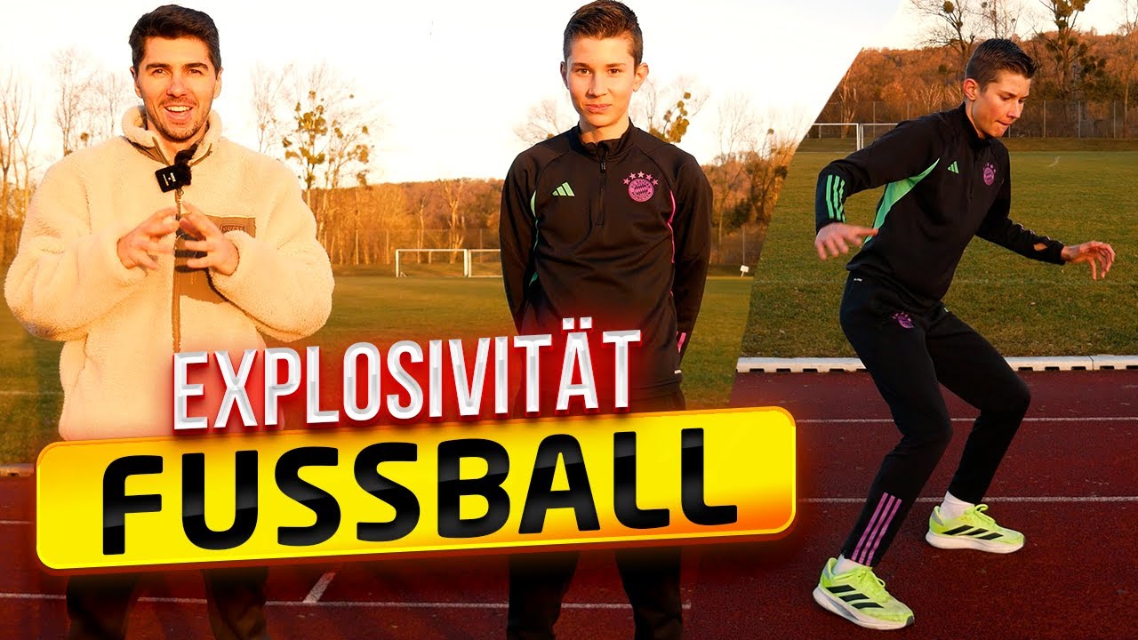 Explosivität Training Fussball - Antritt & Schnelligkeit verbessern
