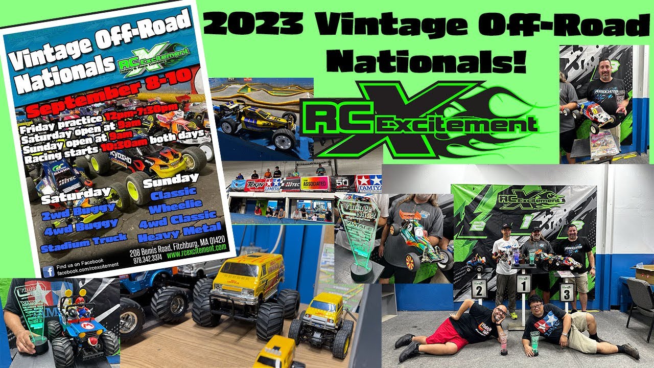 2023 Vintage RC Nationals @ RC Excitement in Fitchburg, MA