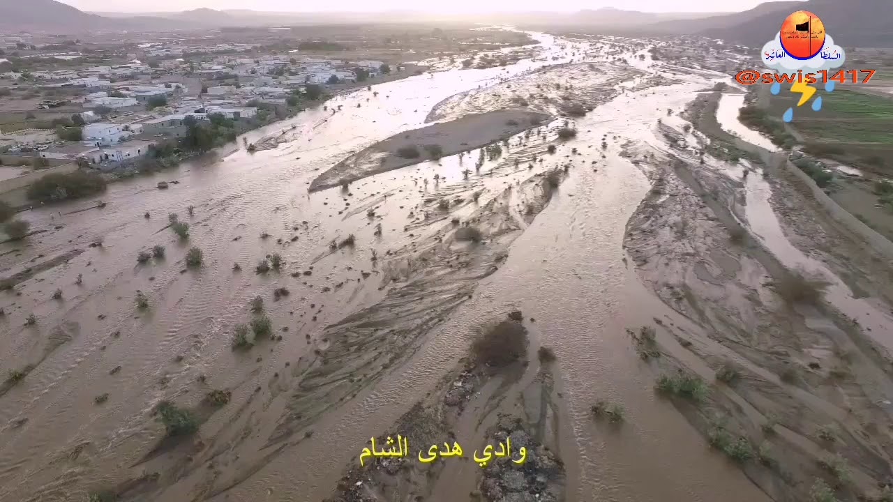 التغطية الكاملة للأمطار النادرة التي أثرت على حرة مدركة