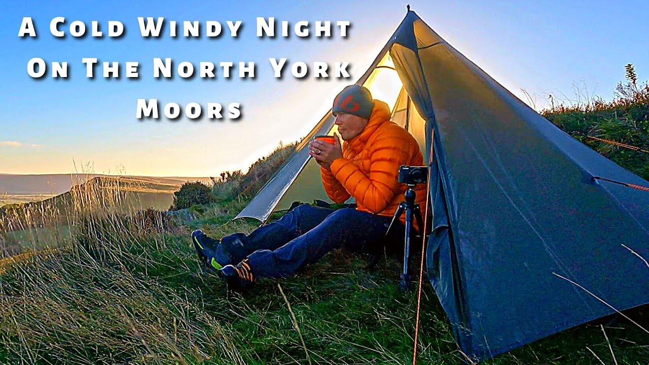 A Cold Windy Solo Wildcamp On The North York Moors..MLD Duomid.
