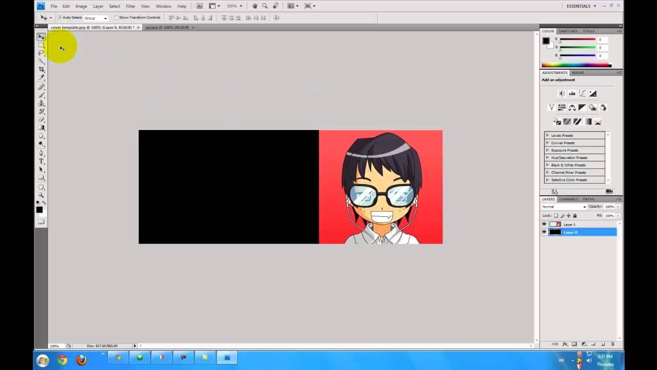TUTORIAL: How to make a custom Facebook Timeline Cover(UPDATED and FULLY DETAILED)