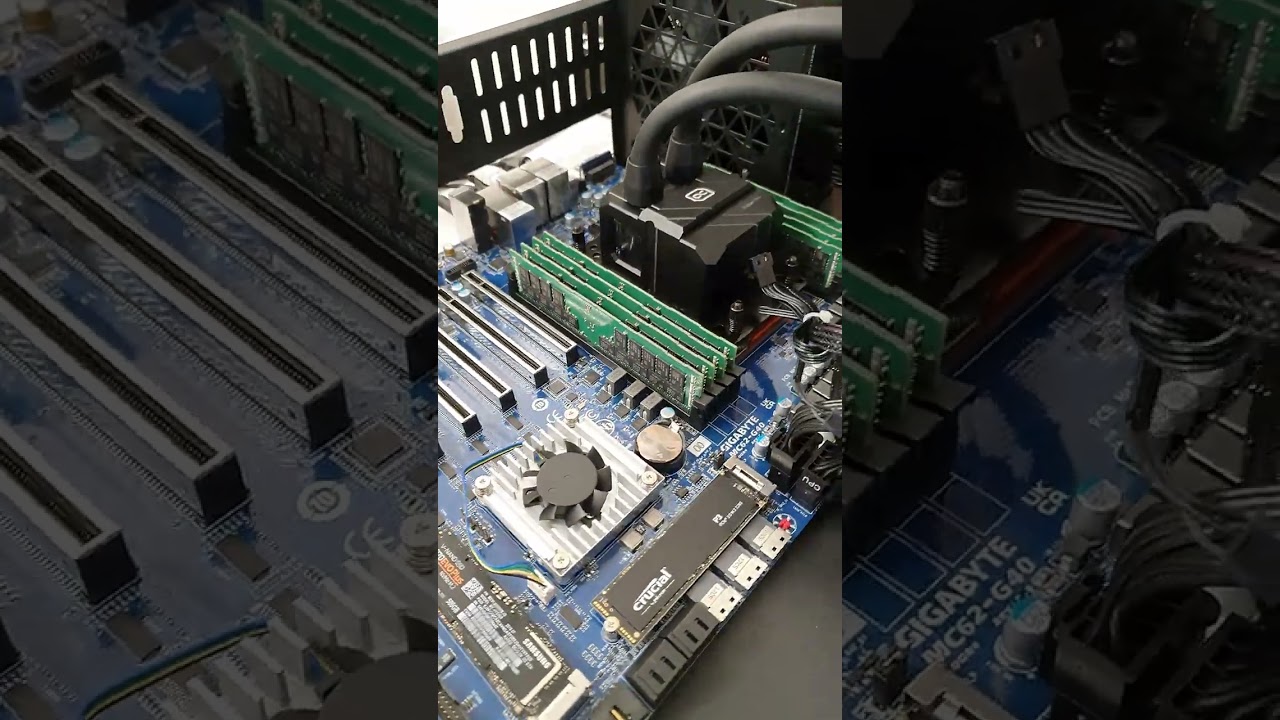 Gigabyte MC62-G40 &mdash; отличная материнская плата WRX80 для Threadripper Pro (TR 3945WX, 3955WX) #wrx80