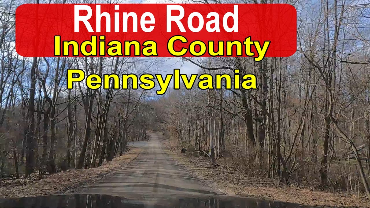 Rhine Road  Indiana County, Pa. ( 3/2/2025 )