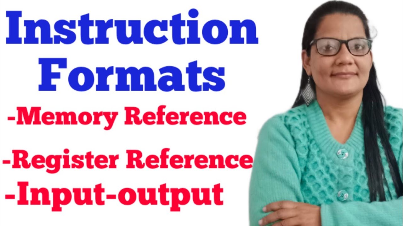 Instruction Format | Computer Instructions | Digital Electronics | COA