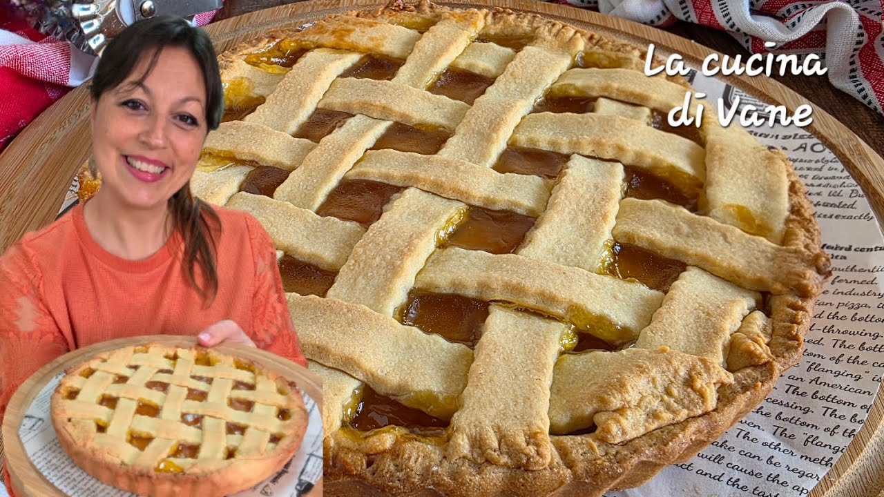 CROSTATA ALLA MARMELLATA FATTA IN CASA ricetta perfetta pasta frolla senza lievito