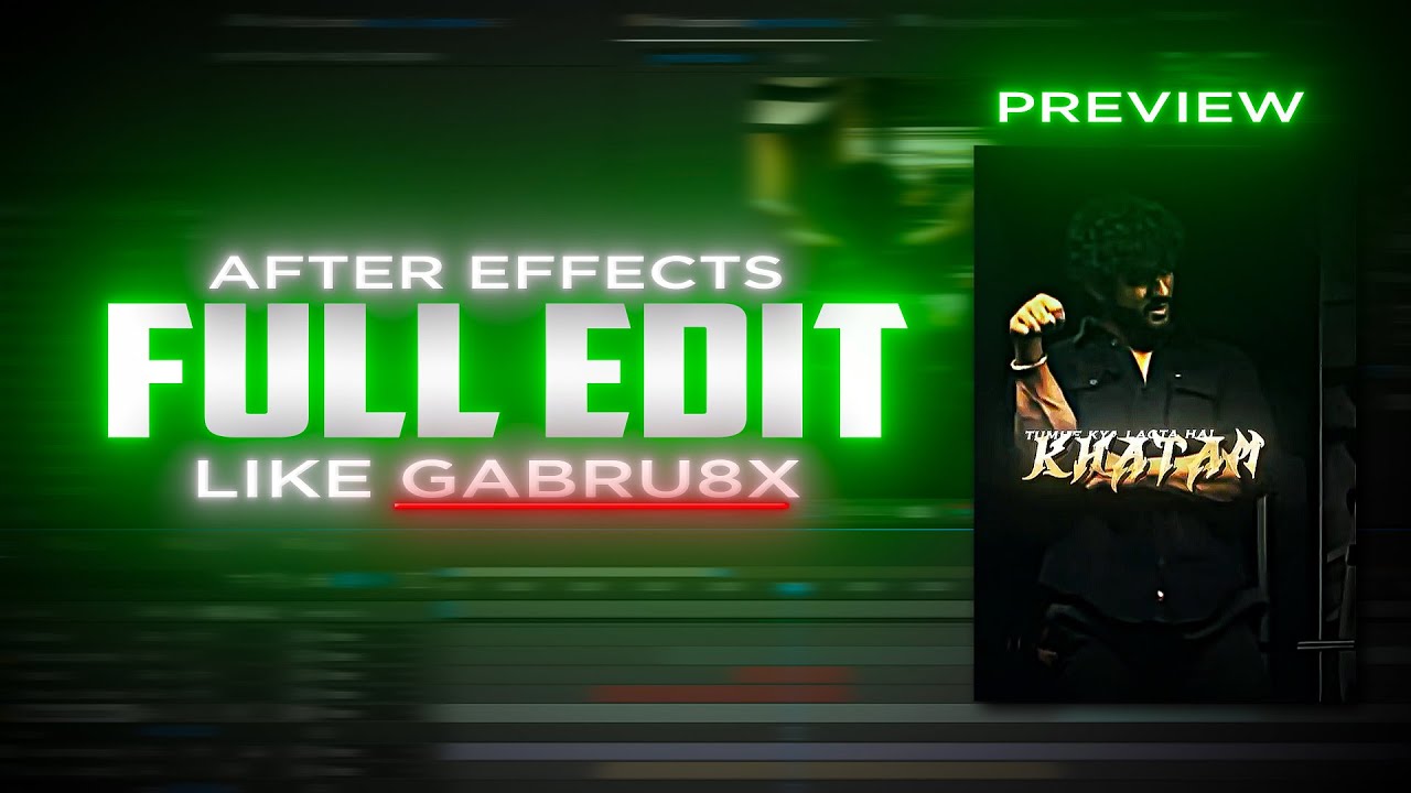 Instagram trending gym edit | after effects