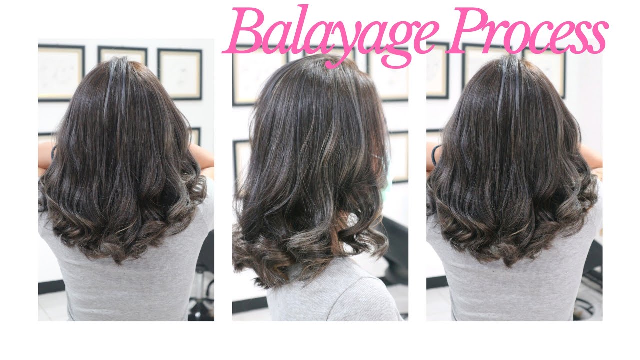 BALAYAGE Process at Nyalon Studio By I'M Salon