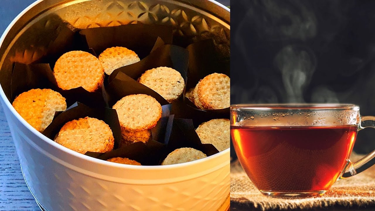 بسكويت الشاي☕مش هستغنى عنه طول الشتاء👌نكهته تدفي😎بدون بيض او حليب Vegan Cookiesنباتي💲اقتصادي