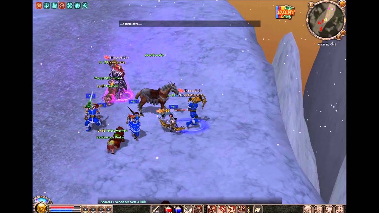 Metin2. Rissa vs Jinno