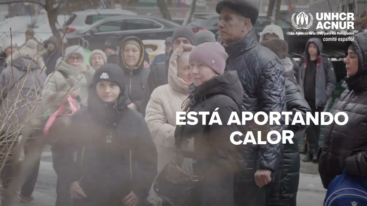 ❄️ Invierno implacable: Ayuda urgente para familias desplazadas en Ucrania.
