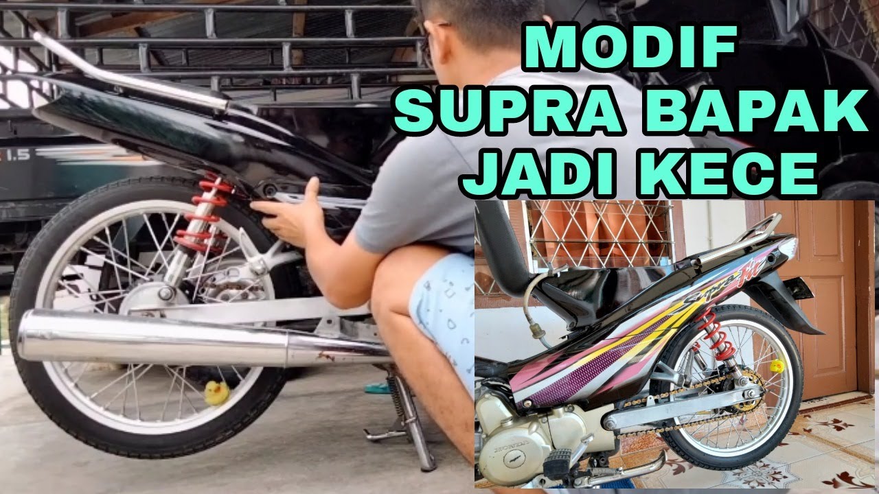 MODIFIKASI SUPRA FIT 2005 SIMPLE TAPI KEREN HABIS (SUPRA BKC)     #MOFIKASIHONDA #modifikasi #honda