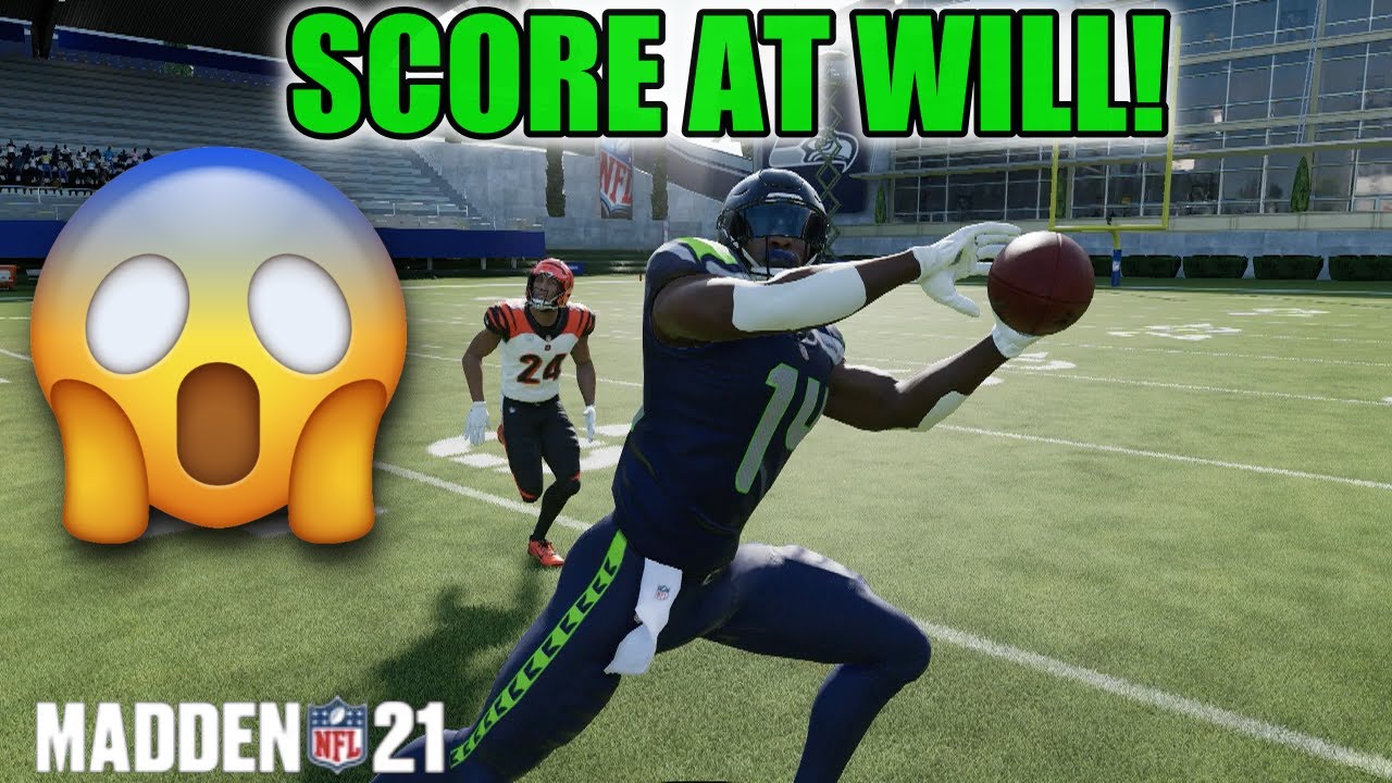 MOST OVERPOWERED PLAY IN MADDEN 21! NO DEFENSE CAN STOP THIS GLITCH PLAY!