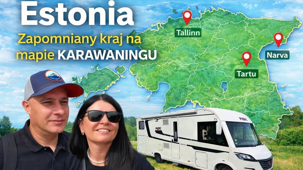 🇪🇪 Czym zaskoczył nas nadbałtycki kraj? Co zobaczyć kamperem w Estonii? Tallin,Narva,Tartu.