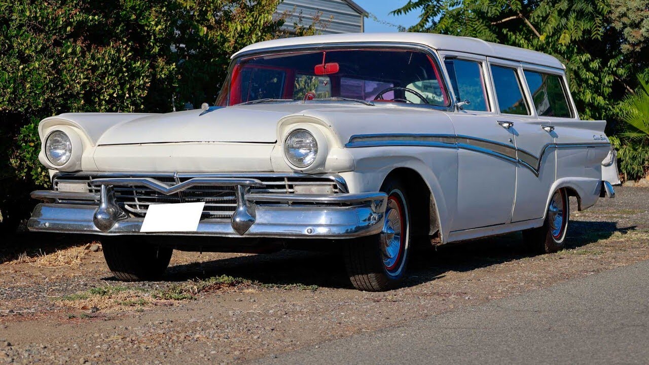 1957 Ford Country Sedan Wagon Walk-around Video