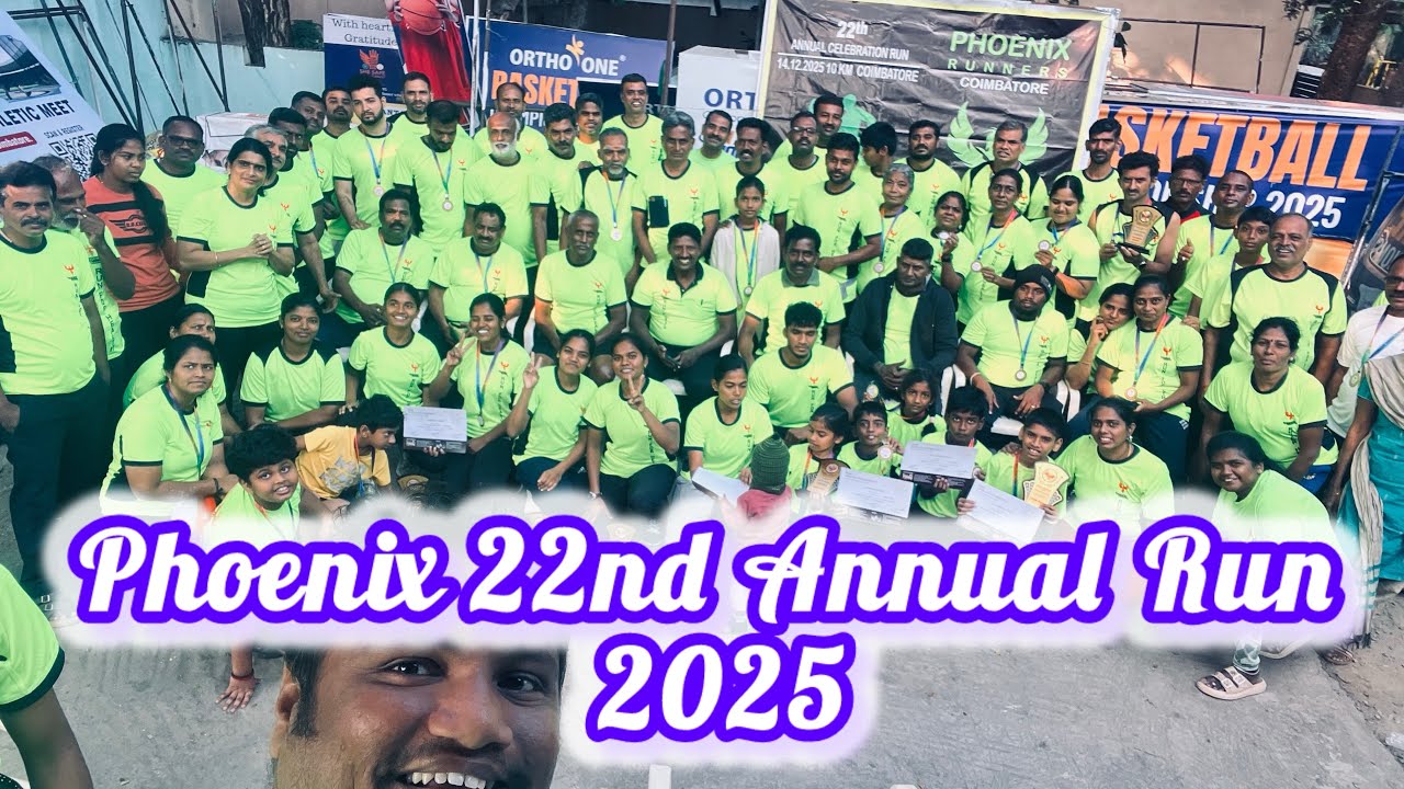 Phoenix 22nd Annual Run #runwithphoenix #christmas #coimbatore #sports #india #happynewyear #running