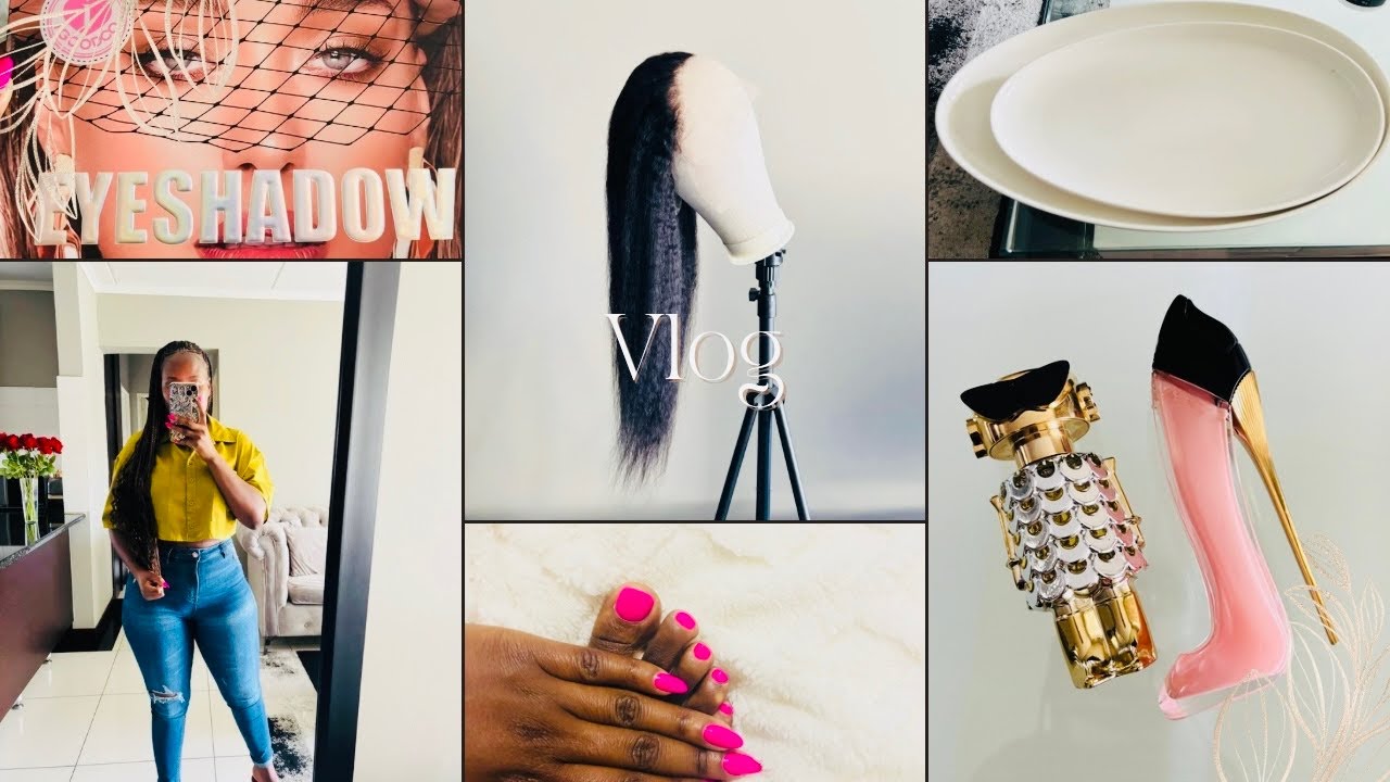 Vlog | New nails + Kitchenware haul + Bleaching wig knots + More perfumes ? + Tribal Braids