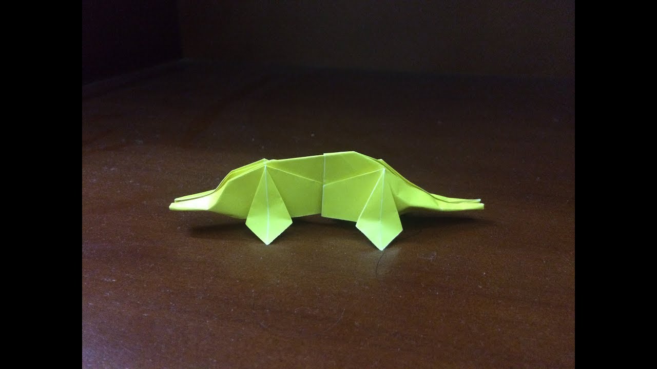 Origami Platypus Easy - How to make platypus easy