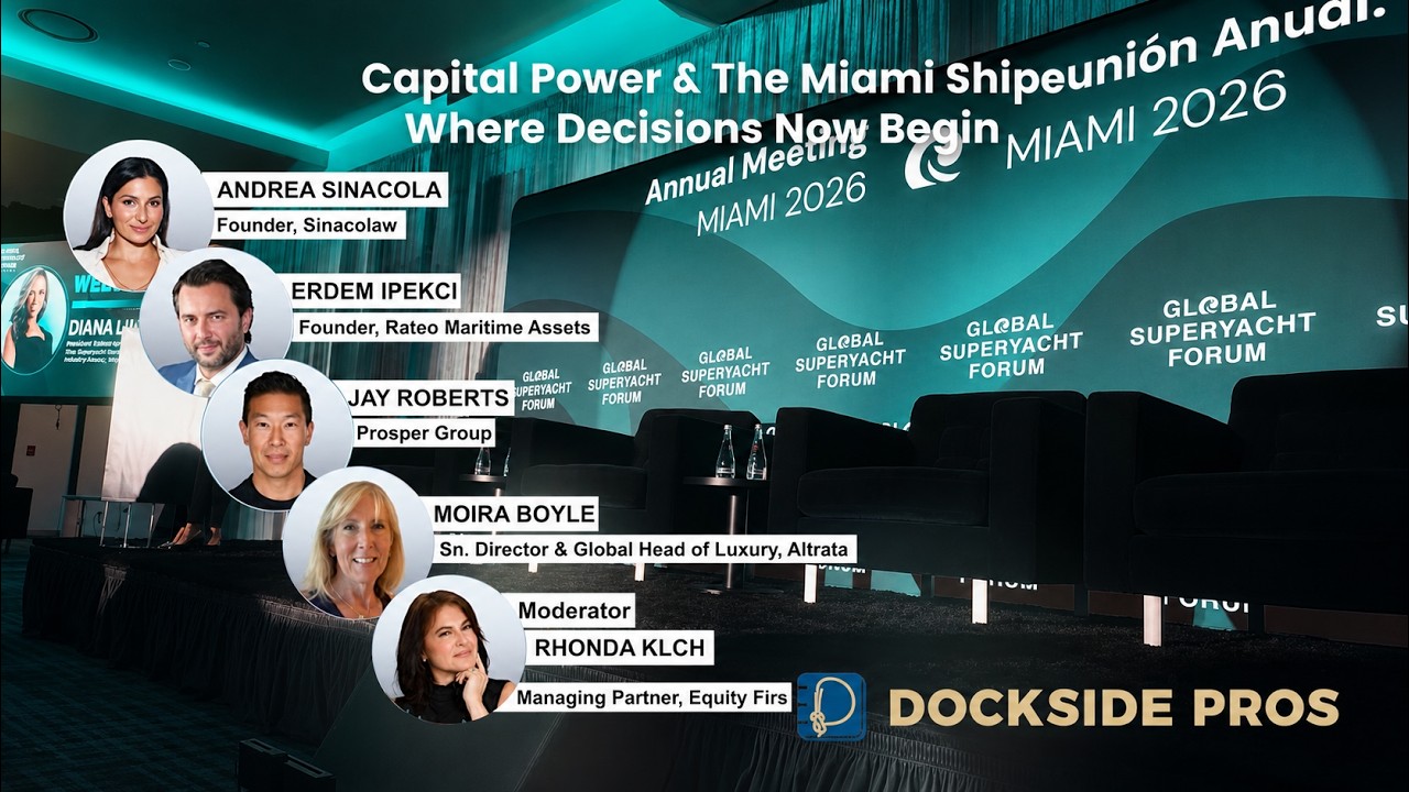 Why Miami Is Becoming The Global Hub For Wealth, Yachts & Luxury Real Estate | GSF Miami 2026