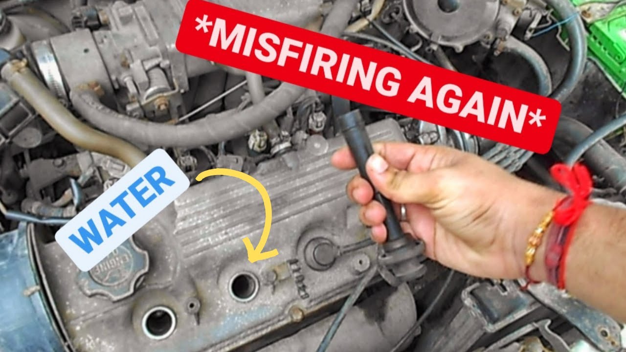 Engine Misfires Again *FOUND WATER INSIDE* | How to Check Spark Plug | Maruti Suzuki Zen