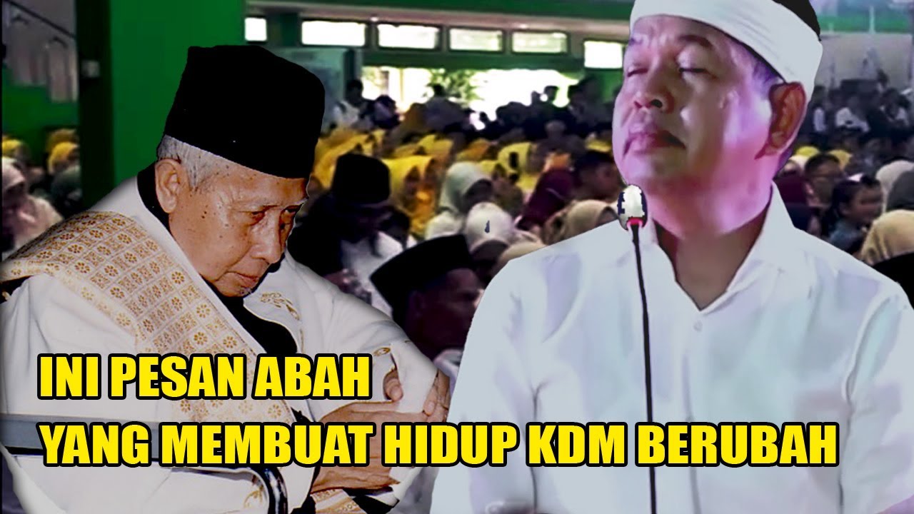 PESAN TERAKHIR KDM BIKIN MERINDING! Ternyata Dari Abah Anom | Sub Indo