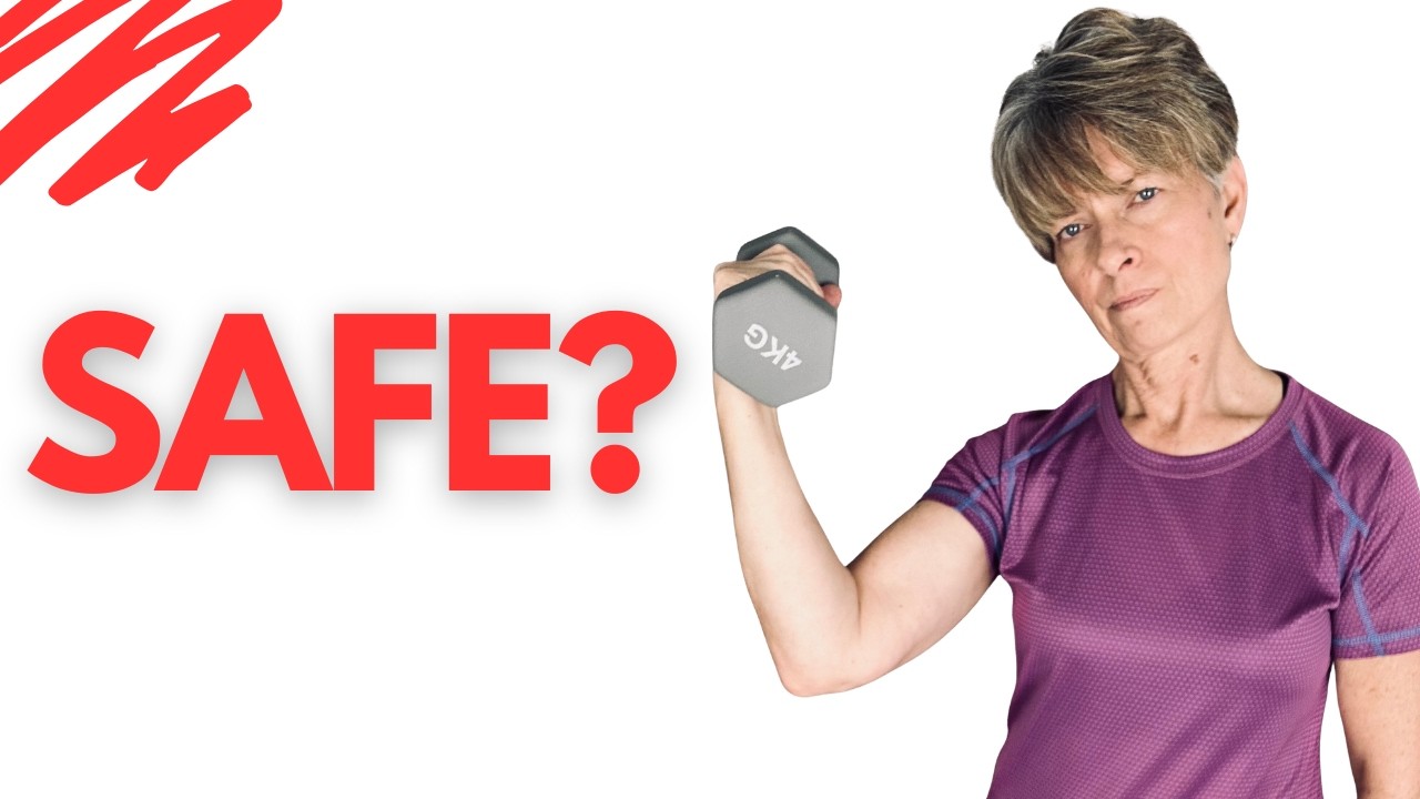 Is lifting weights at home safe for women over 50?