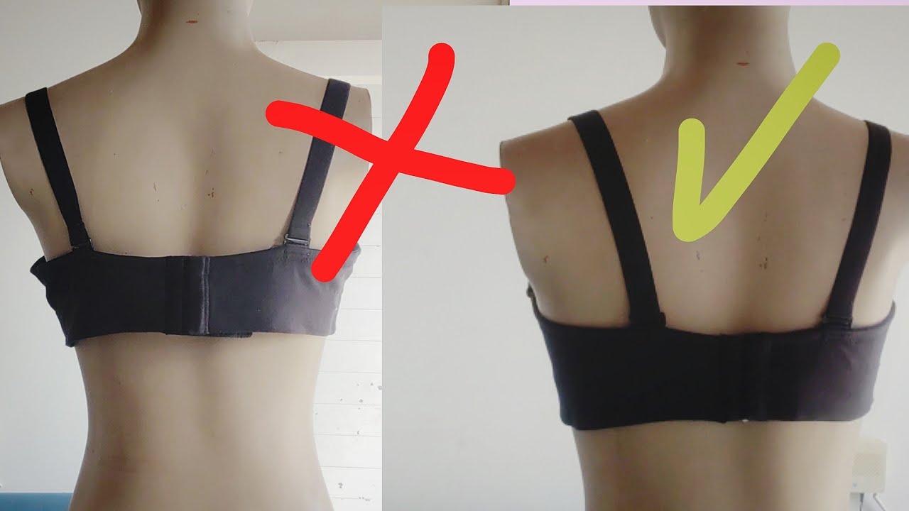 cómo reducir la espalda de tu sostén brasier,bustier sin hacer pinzas molestas gana dinero reparando