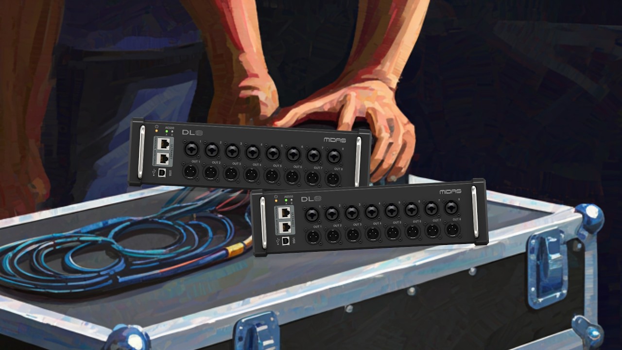 Реальный пример использования и обзор Midas DL8