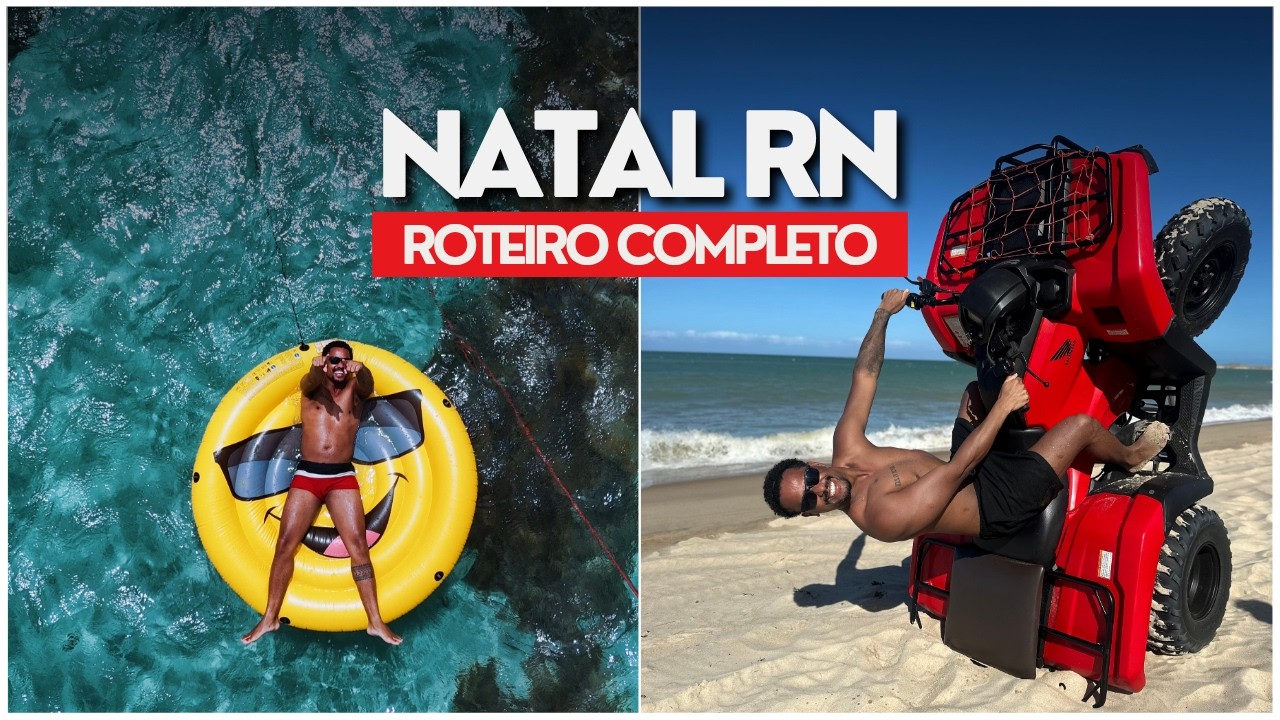 Conheça NATAL RN: O Caribe Brasileiro | Roteiro COMPLETO + PREÇOS!