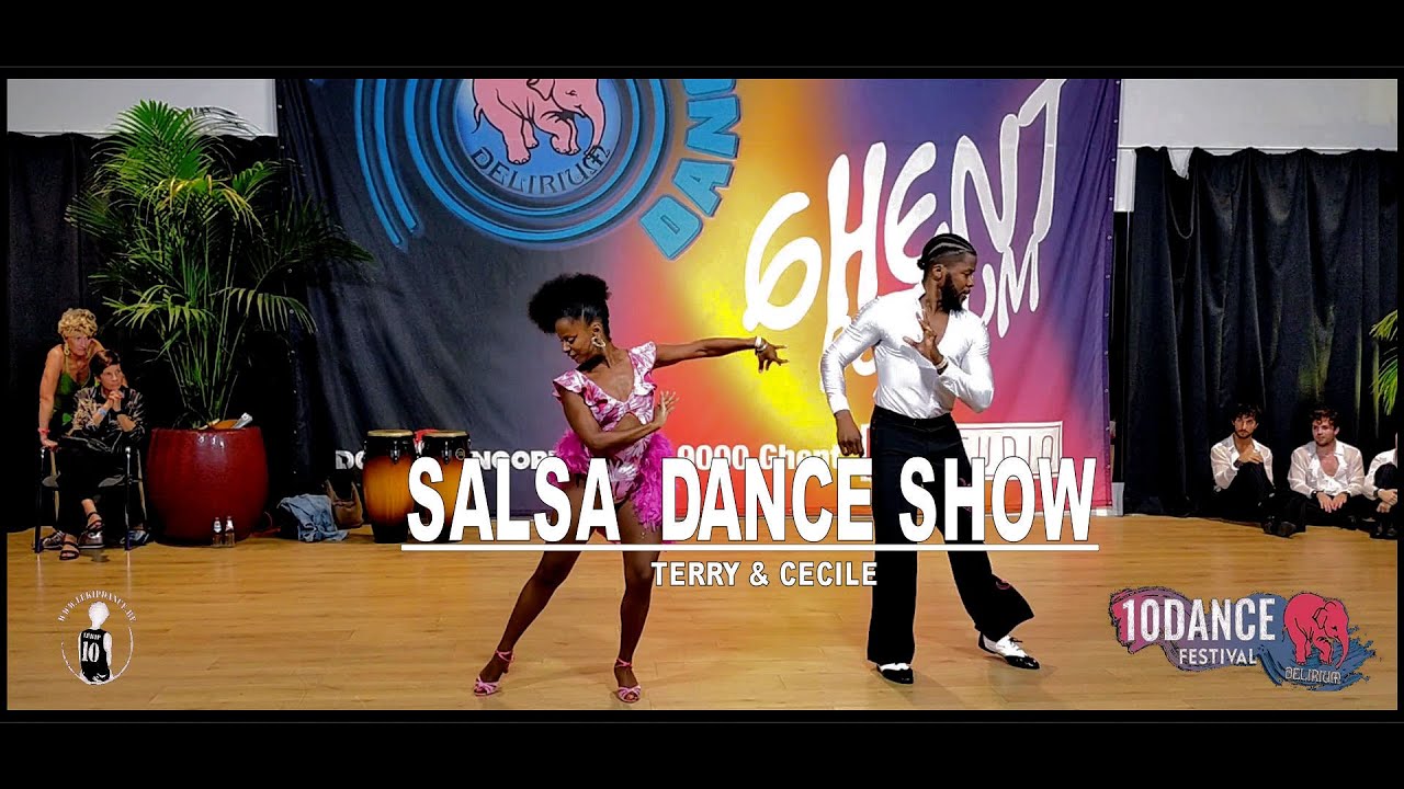 Salsa Dance Show Terry & Cecile 10Dance Delirium Festival Ghent Belgium