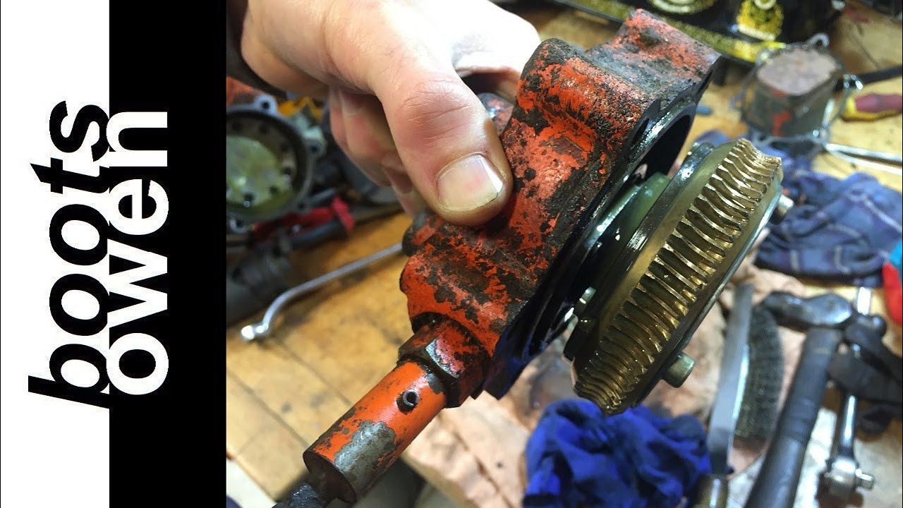 Howard 200 wheel drive gearbox disassembly and figuring out how it works