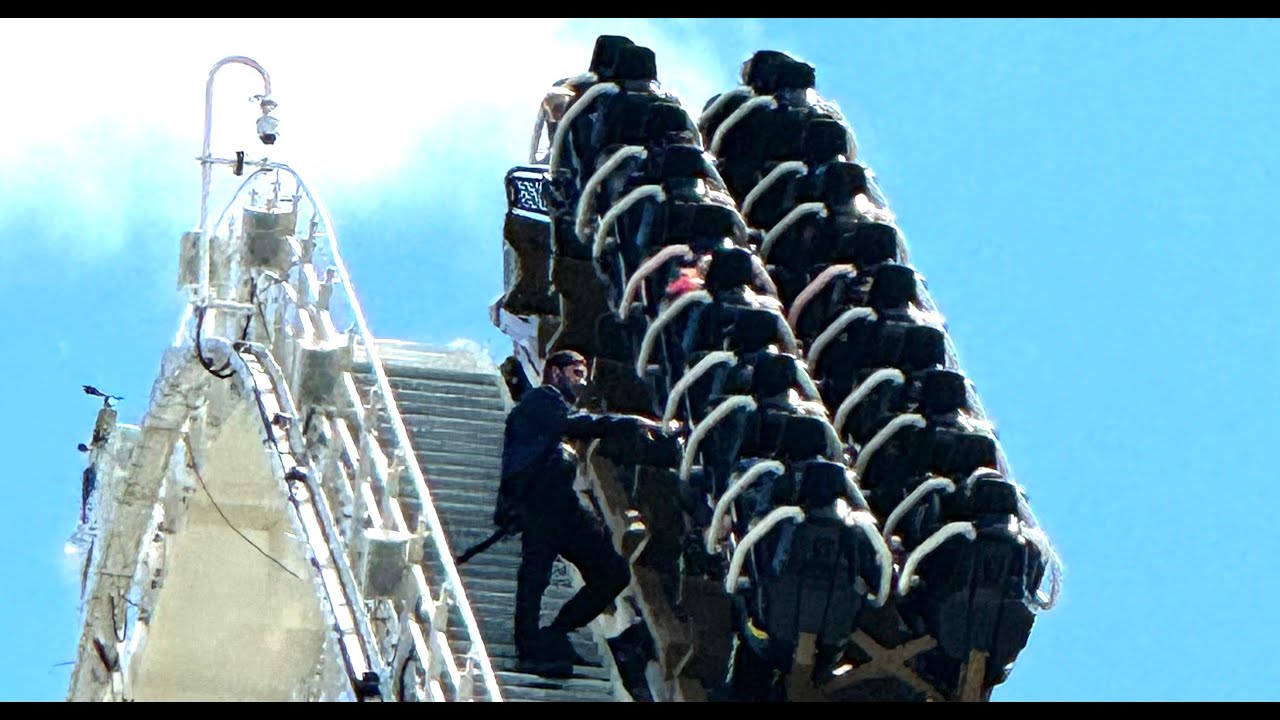 Hyperia, Britain's Tallest & Fastest Rollercoaster, Stuck at Top of Lift Hill Saturday 15th June