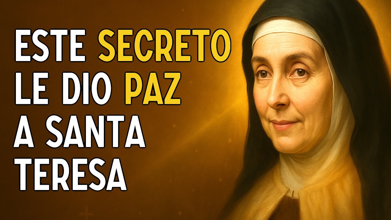 ⚠️SANTA TERESA REVELA: EL SECRETO QUE LE DIO PAZ EN SUS NOCHES DE ANGUSTIA — ¡FUNCIONA HOY!