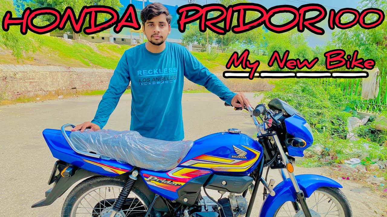 Buying New Honda Pridor 2023 Model Blue Color || Special Edition || Allhumdullah My New Bike 😃
