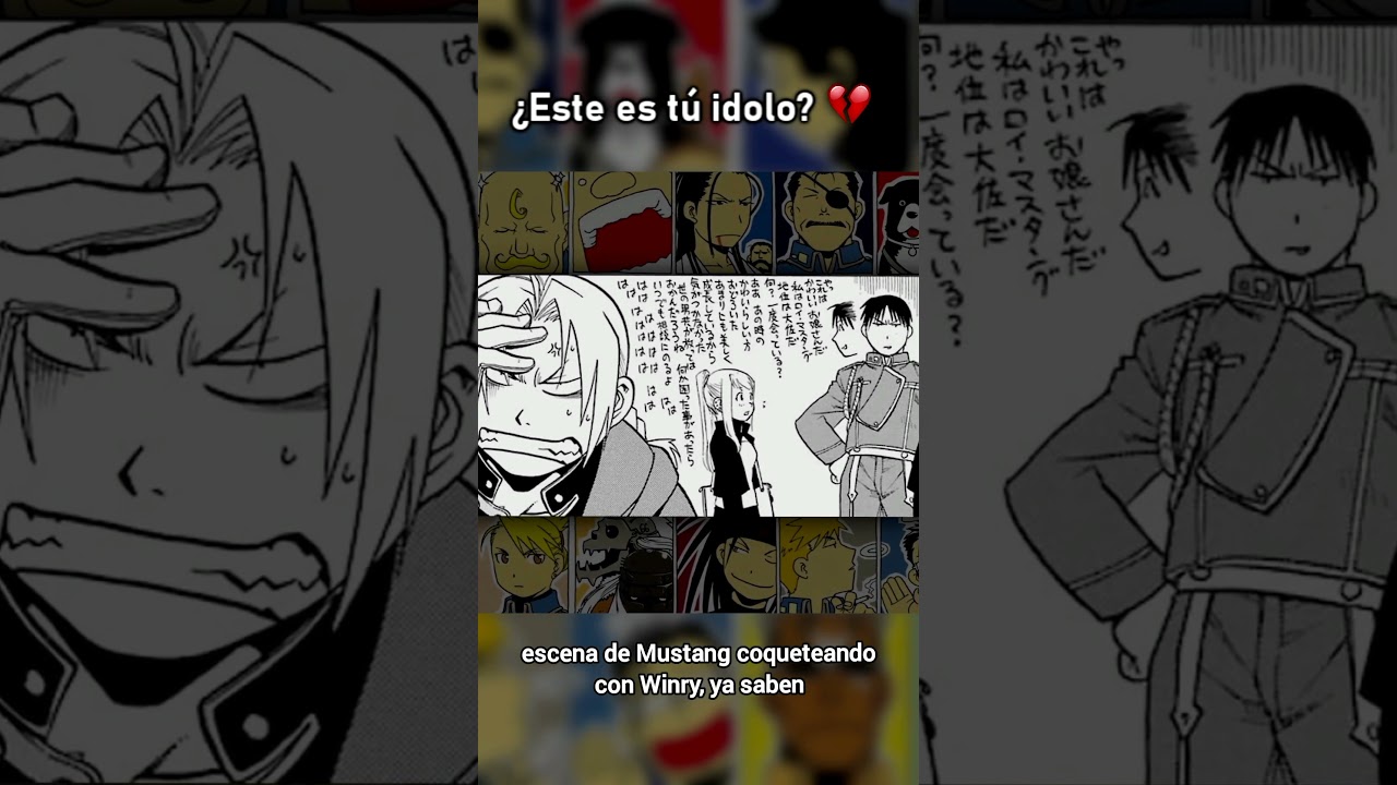 Roy Mustang es fan de Cuties 💀 #anime #fullmetalalchemist #fma